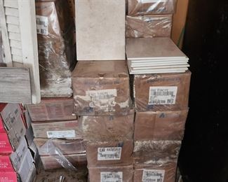Lots of Tile for Floors