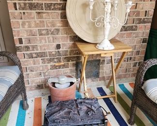 Fireplace Logs - Ice Cream Maker