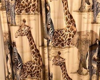 Safari shower curtain