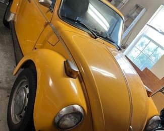 1978 VW Bug Convertible 
57,651 miles -truns
Original  condition 
We will accept  sealed offers from 8:30 to noon June 16th. Starting offer is $10,000. 00.  Highest offer wins.  This is an as is purchase so please feel free to bring your mechanic to inspect the vehicle. 