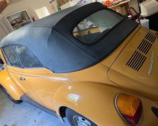 1978 VW Bug Convertible 
57,651 miles -runs
Original  condition t
We will accept  sealed offers from 8:30 to noon June 16th. Starting offer is $10,000. 00.  Highest offer wins.  This is an as is purchase so please feel free to bring your mechanic to inspect the vehicle