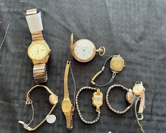 collection of vintage watches