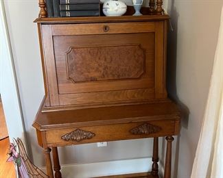 Antique Walnut Secretary