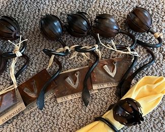 Set 6 Jan Barboglio Napkin Rings