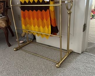 Brass quilt rack
Afghan