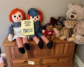 Raggedy Ann and Andy , Bear collection 