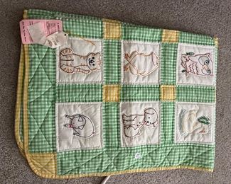Embroidered Quilt 