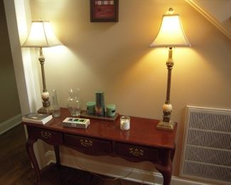 Mahogang sofa table Queen Anne 