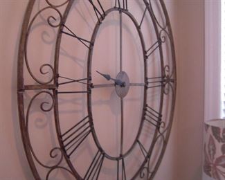 metal clock