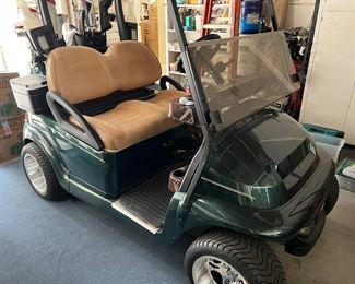 $5,300

Golf cart is 2013 Club Car Precedent
New batteries 2021
New wheels, brakes and tires 2021