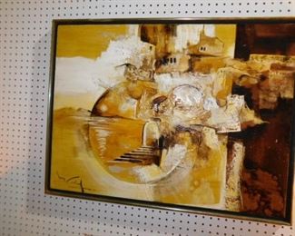 Jonas Gerard originals, Barclay Sheaks original, antiques furniture, gold coins, sterling silver, rugs, housewares, records, LP's, Georgetown Galleries, Henkle Harris, art pottery