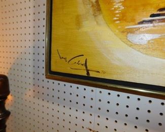 Jonas Gerard originals, Barclay Sheaks original, antiques furniture, gold coins, sterling silver, rugs, housewares, records, LP's, Georgetown Galleries, Henkle Harris, art pottery