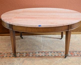 Lot 85 Brandt Oval Table 