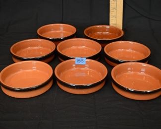 Lot 155 Arbresa Spanish Terracotta bowls 