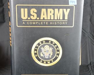 Lot 194 US Army Table Book