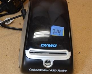 Lot 214 Dymo Label Printer
