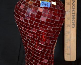 Lot 249 Mosaic Vase