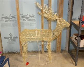 Lot 284 Lighted Reindeer