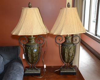 Lot 301 Matching Table Lamps