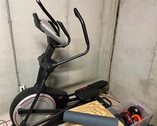 Elliptical exerciser cardio gym fitness