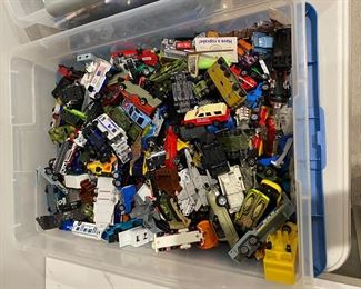 More hotwheels, metal cars, big box o' fun!