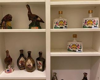 Wild Turkey vintage decorative decanters 
