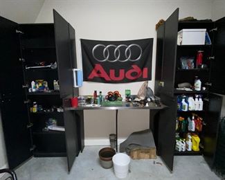 Audi car flag, garden chemicals (Sprays, etc...) 