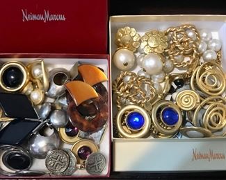 Big fabulous eighties earrings