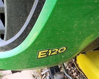 E120 John Deere in previous picture