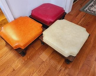 Unique Vintage Stackable Seats