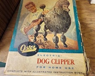 Vintage Oster Dog Clipper (Box and Clippers included)