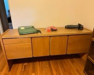 Long filing cabinet. 18"D x 29"H X 65-1/2"L