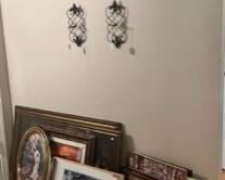 Art, plate and candle holders