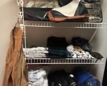 Handbags, hats, vests, scarves