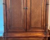 Haverty's TV cabinet (matches bedroom set)