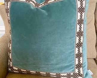 Handmade pillows down filled