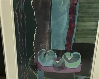 “three Apples” 30 inches by 25”