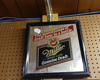  Miller Genuine Draft Bar Mirror