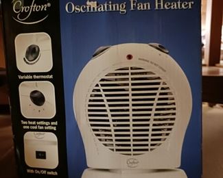 Crofton Oscillating Fan Heater