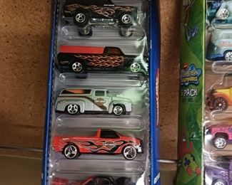 Harley Davidson Hot Wheels Five Car Gift Pack Rare Find