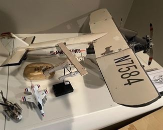 Tons of aviation collectibles