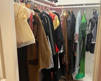 Whole closet of costumes