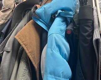 Ski clothes and nice jackets