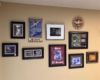 Lots of frames and OU collectibles
