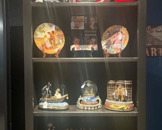 Movie room collectibles