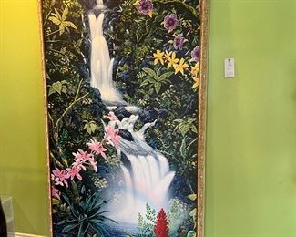 Very large tropical wall art