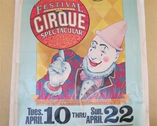 Circus Poster.. Monte Carlo Festival Cirque