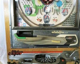 Another view of Vintage Pachinko Game