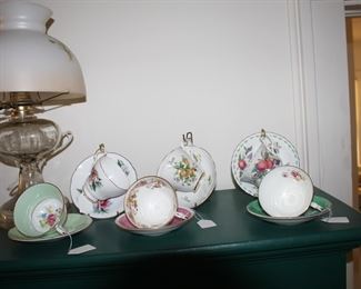 Vintage english tea cups