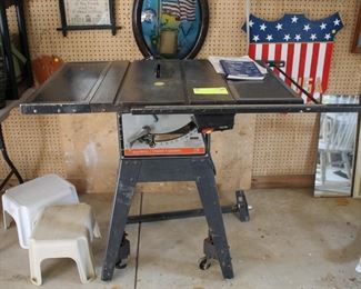 raftsman table saw, works